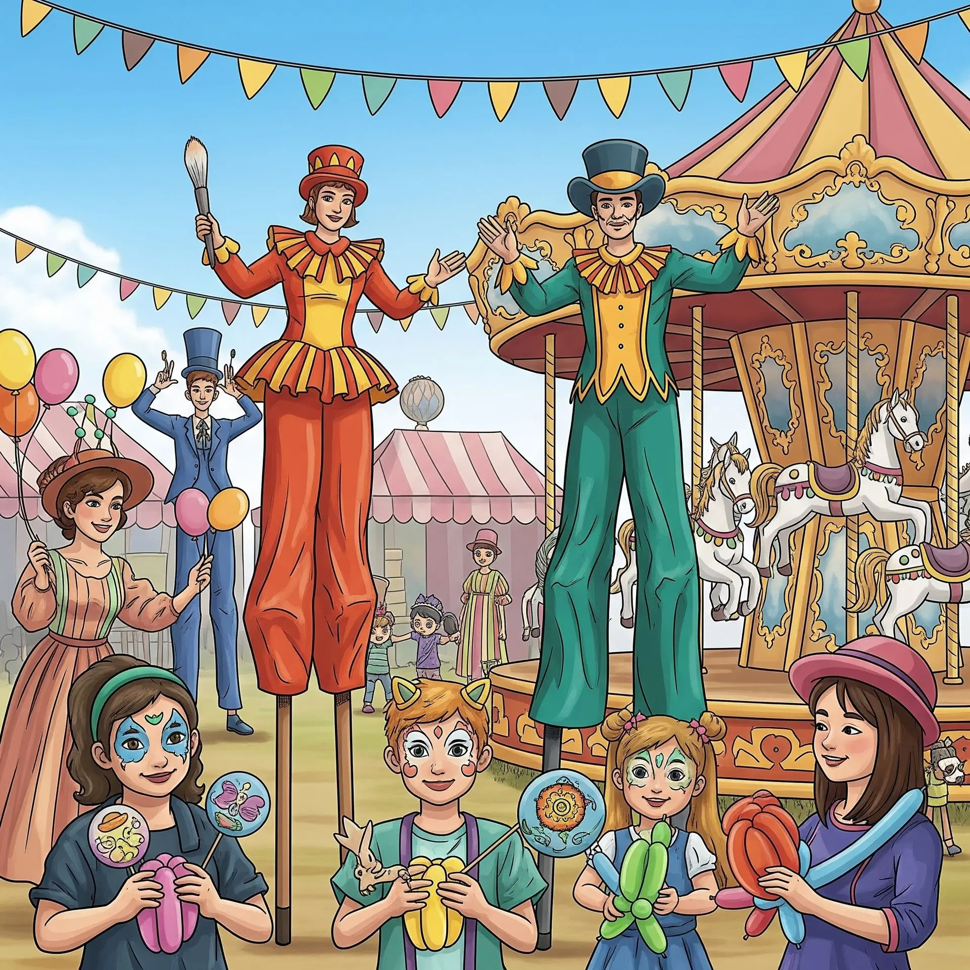 Animations artistiques